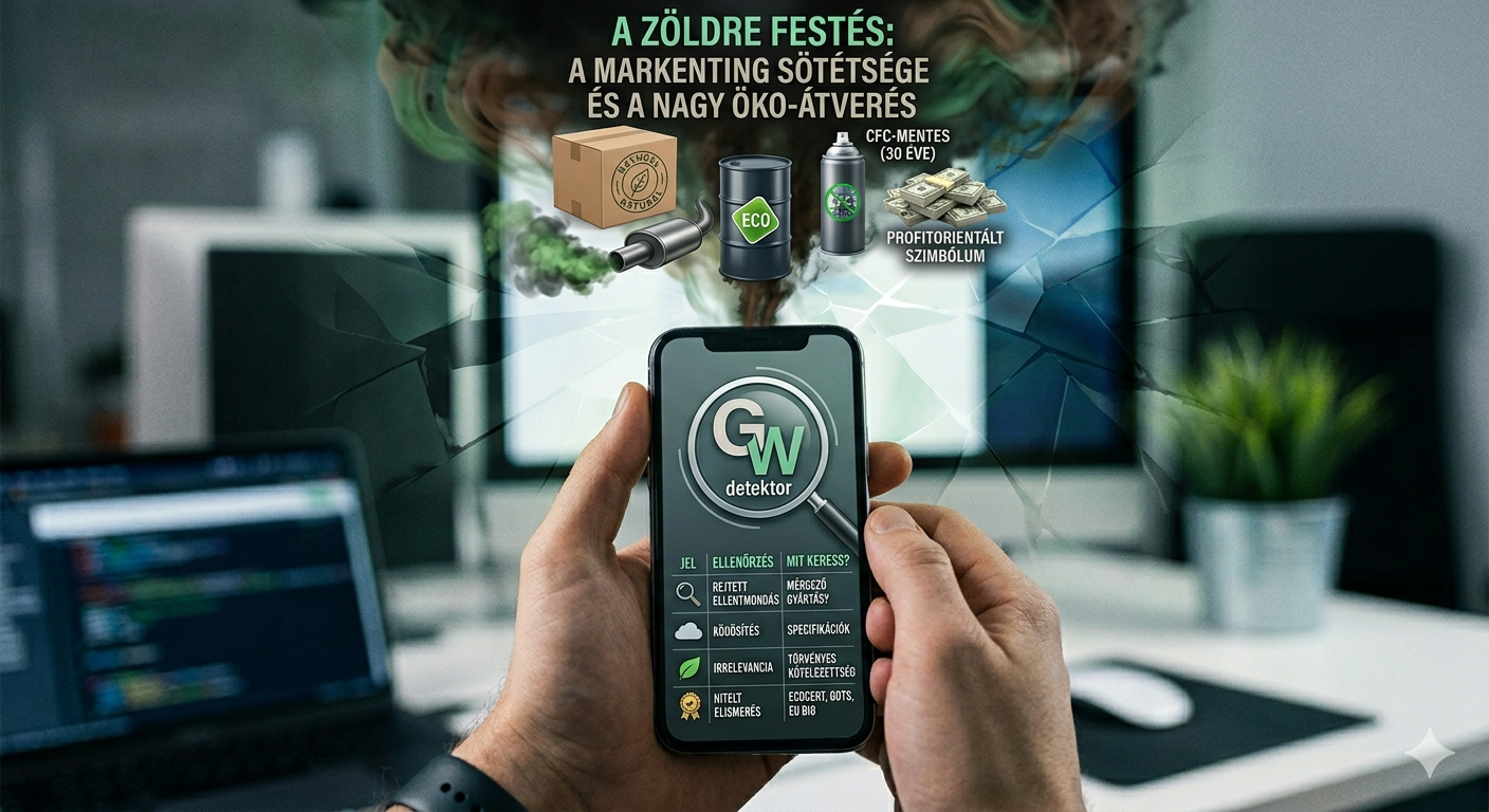 Zöldre festve: A marketing sötét oldala és a nagy öko-átverés